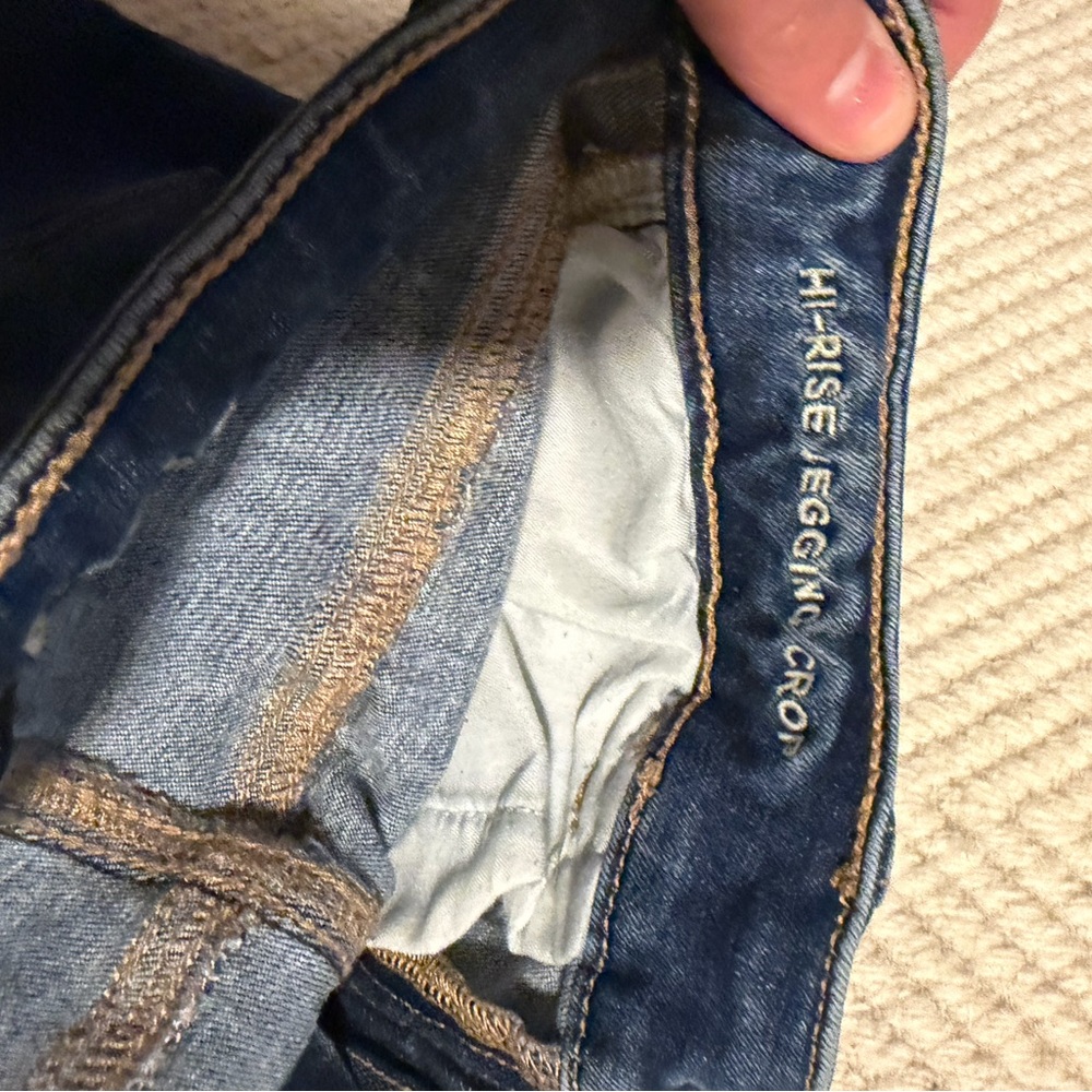 American Eagle Outfitters Skinny Jeans - Dark Blue